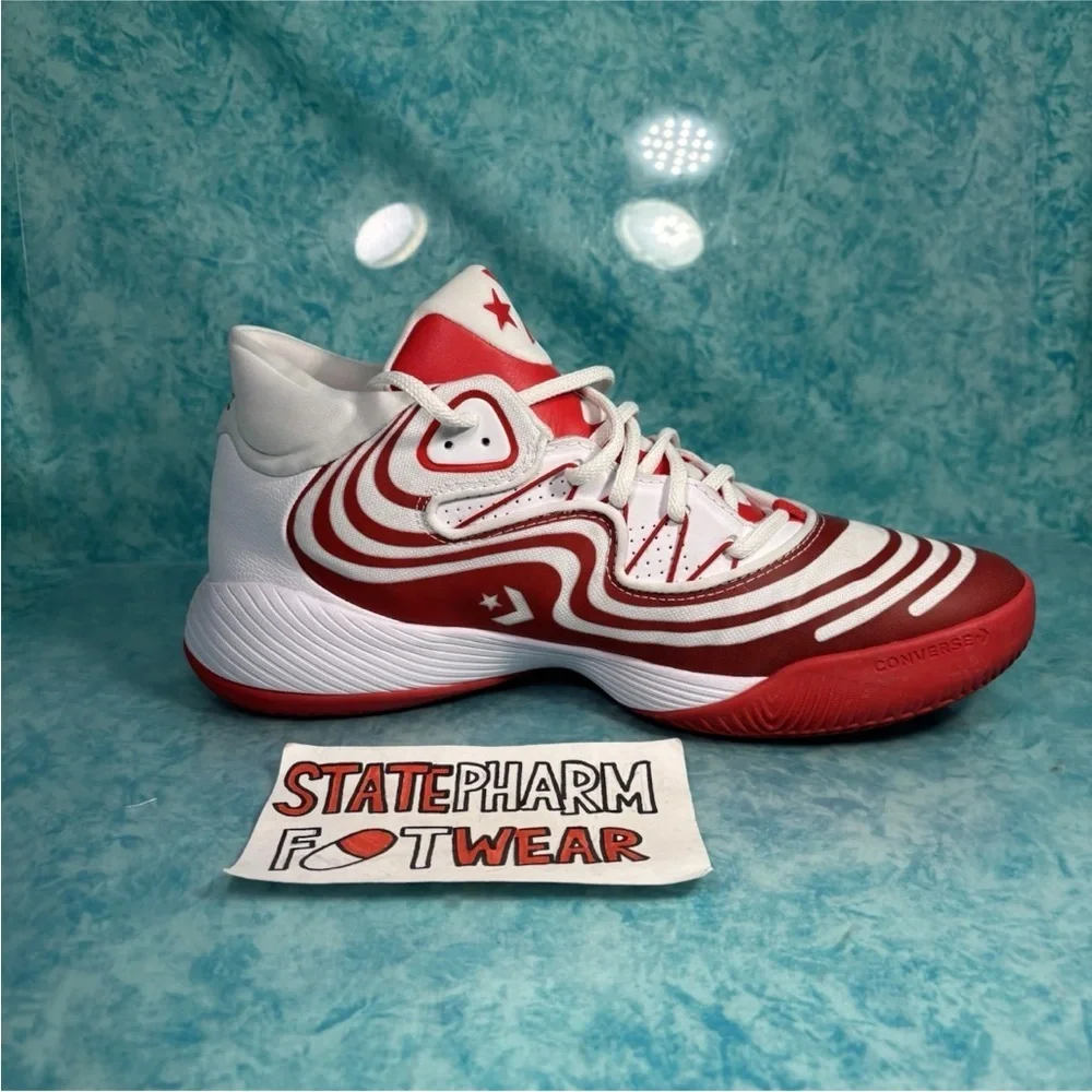 Converse All Star BB Shift CanadaMen’s Mid Top Red  Basketball Shoes Size 10 - Picture 6 of 7